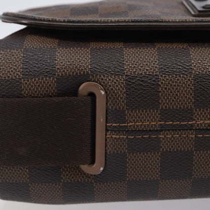 Louis Vuitton Brooklyn Damier, Brown, Canvas, Shoulder Bag
