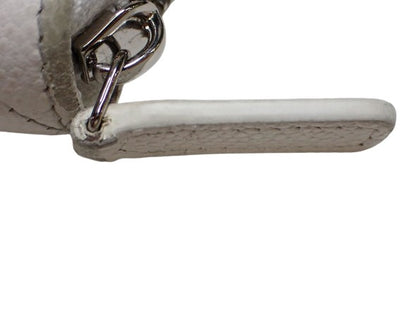 Chanel Trifold Flap Wallet Quilted Caviar, WHITE, LEATHER, Wallets