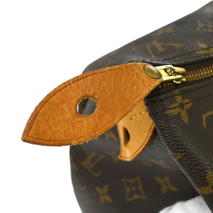 Louis Vuitton Speedy Monogram Canvas, Brown, Canvas, Handbag