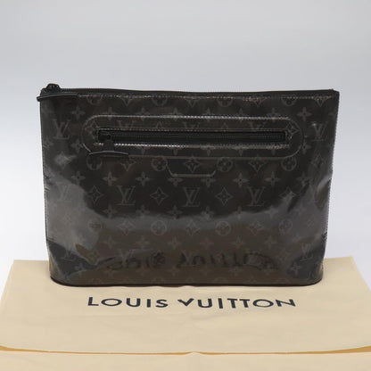 Louis Vuitton Pochette Cosmos Limited Edition Monogram Glaze Canvas, Black, Canvas, Clutch