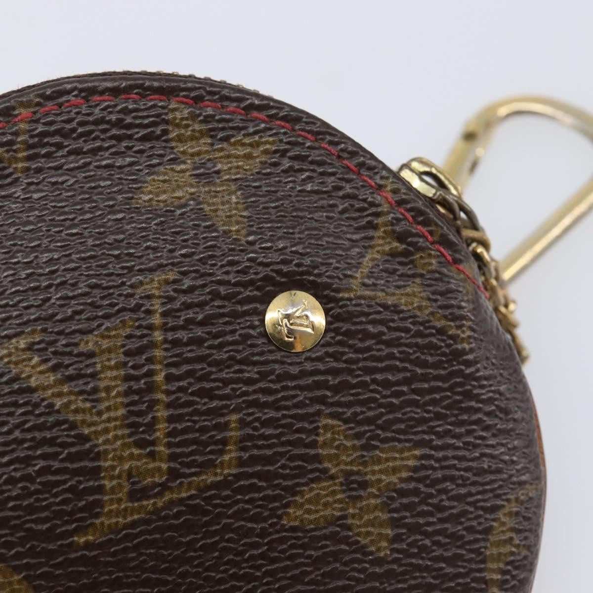 Louis Vuitton Porte Monnaie Coin Purse Limited Edition Monogram Cerises, Brown, Canvas, Clutch
