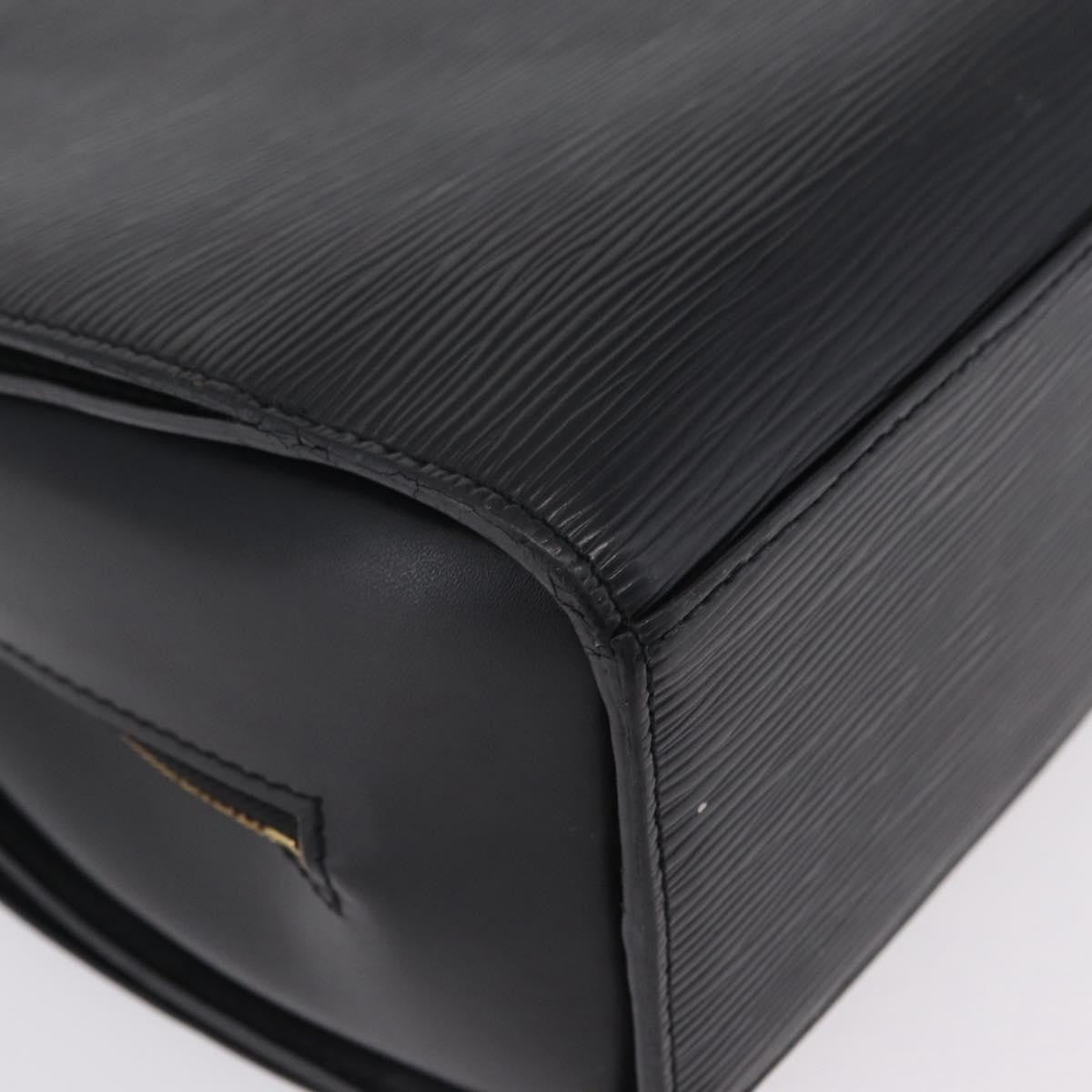 Louis Vuitton Pont Neuf Epi Leather, Black, Leather, Handbag