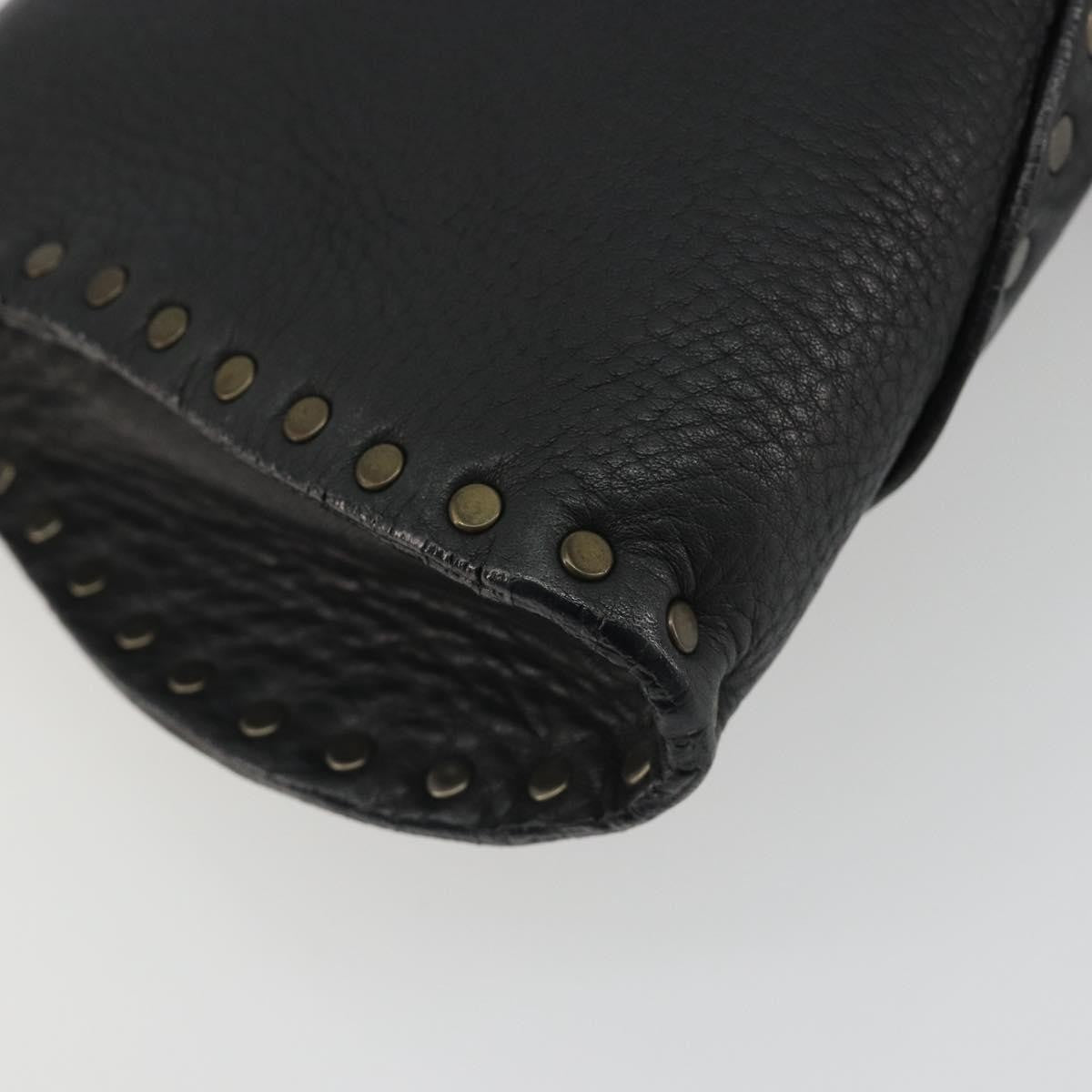 Gucci Shoulder Leather, Black, Leather, Shoulder Bag