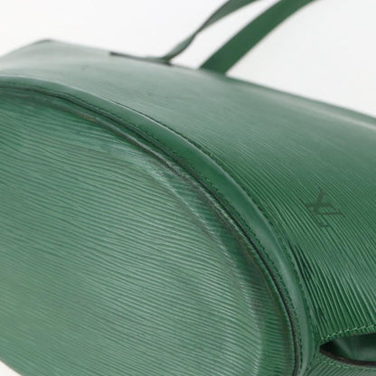 Louis Vuitton Saint Jacques Handbag Epi Leather, GREEN, LEATHER, Shoulder bag