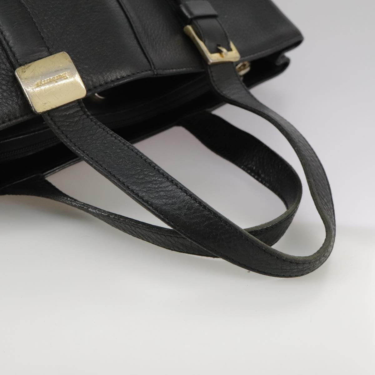 Burberry Handbag Leather, Black, Leather, Handbag