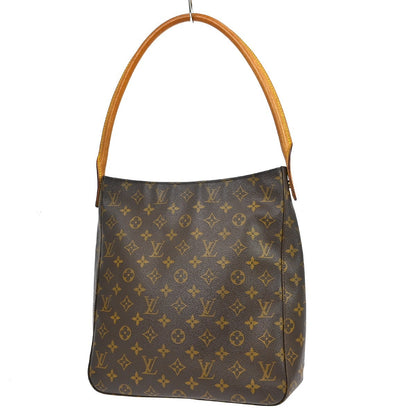 Louis Vuitton Looping Monogram Canvas, Brown, Canvas, Handbag