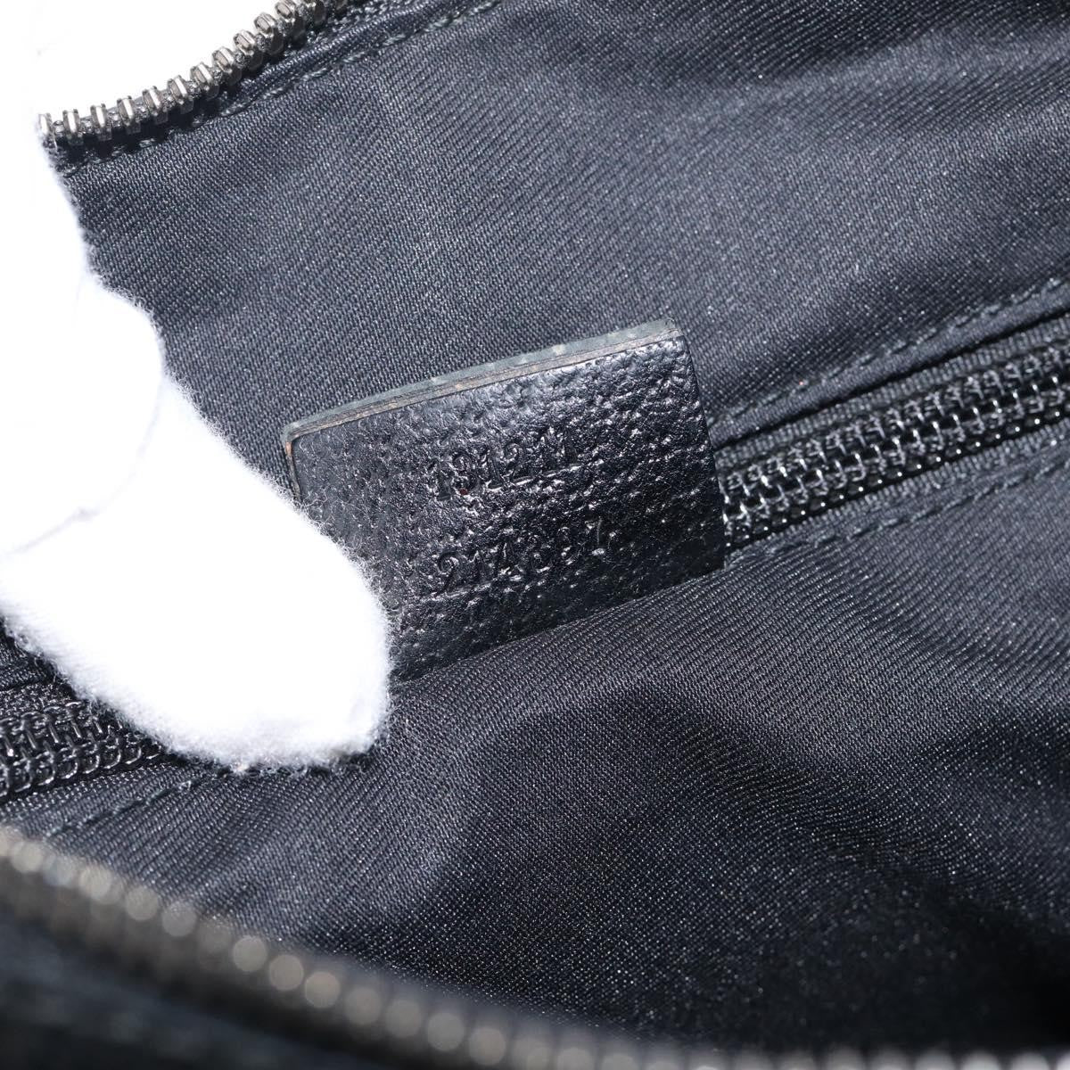 Gucci Shoulder Canvas, Black, Canvas, Shoulder Bag