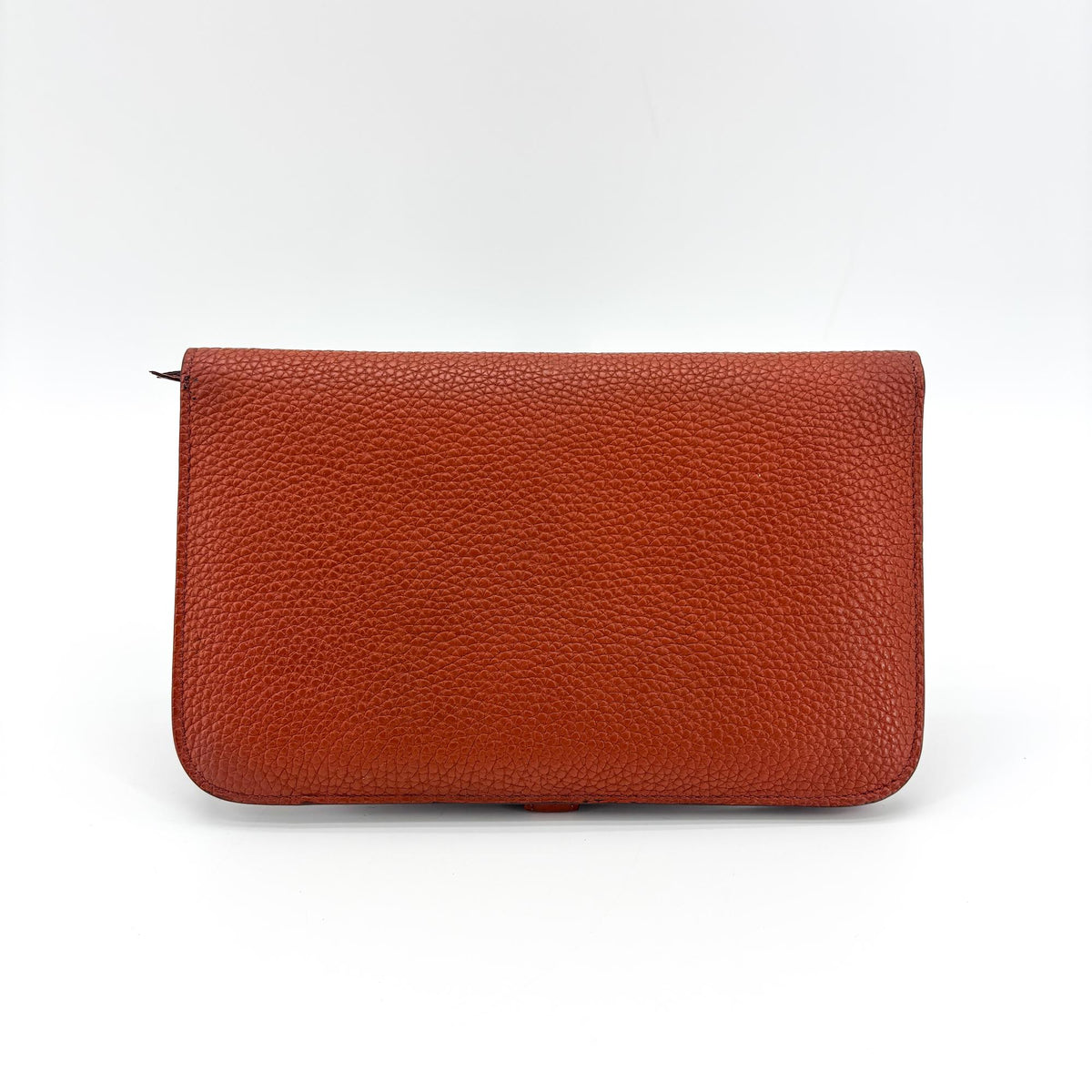 Hermes Bicolor Dogon Duo Combined Leather, Brown, Leather, Wallet
