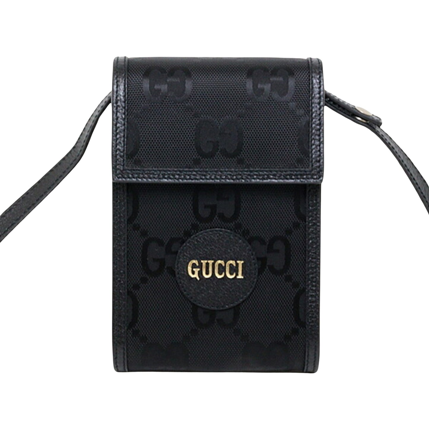 Gucci, Black, Canvas, shopper