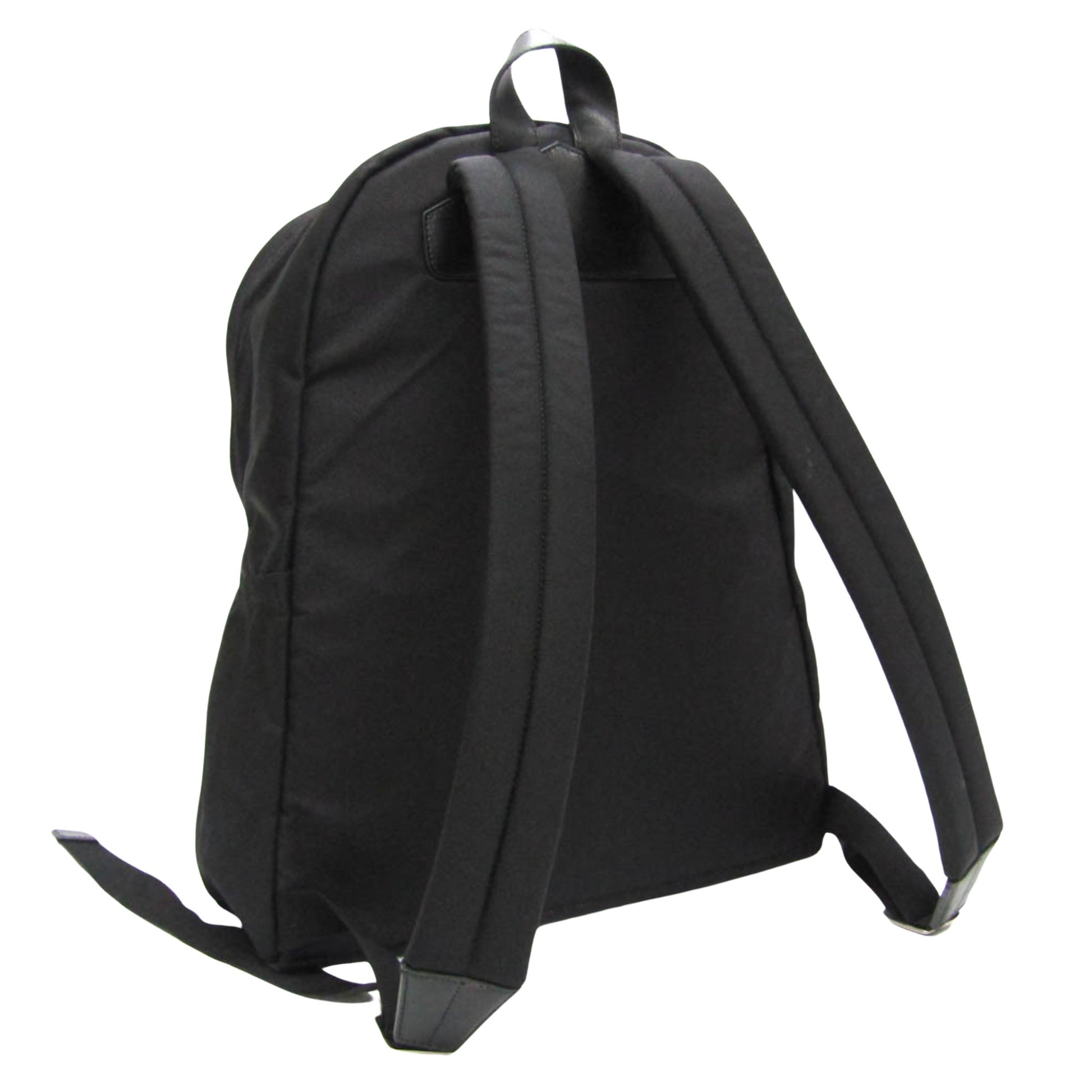 Céline, Black, Canvas, backpack