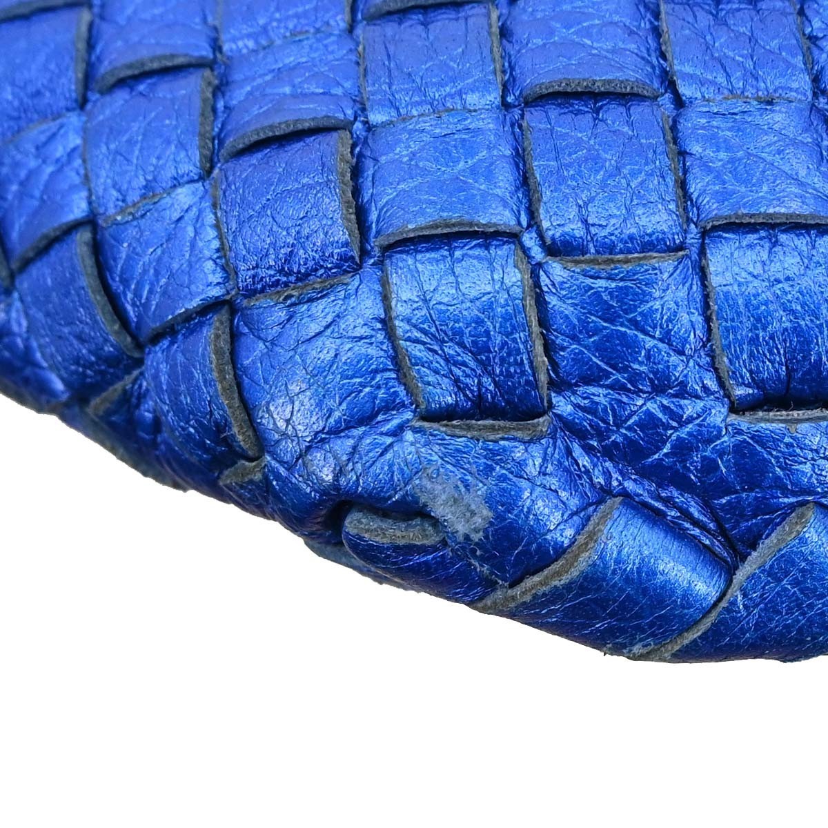 Bottega Veneta Intrecciato Handbag Intrecciato, Metallic, Leather, Handbag