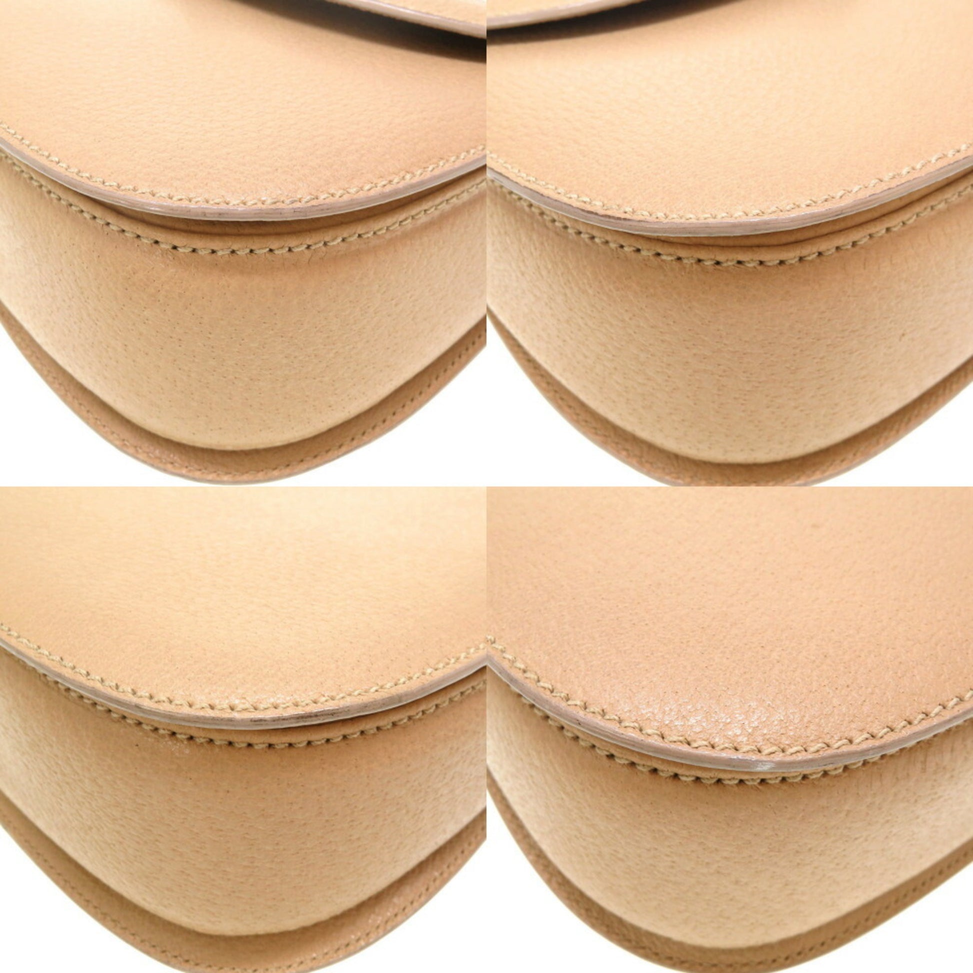 Gucci Bamboo, Beige, Leather, handbag