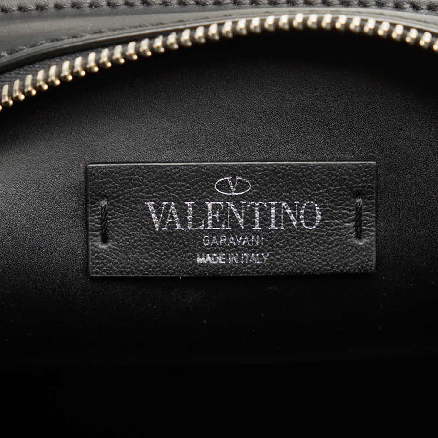 Valentino Garavani VLTN, Black, Leather, shoulder