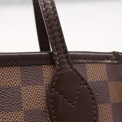 Louis Vuitton Neverfull Damier, Brown, Canvas, Tote Bag
