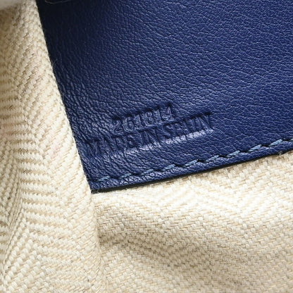Loewe Hammock Leather, Blue, Leather, Handbag