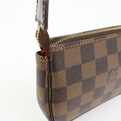 Louis Vuitton Pochette Accessoires Limited Edition Damier, Brown, Canvas, Clutch