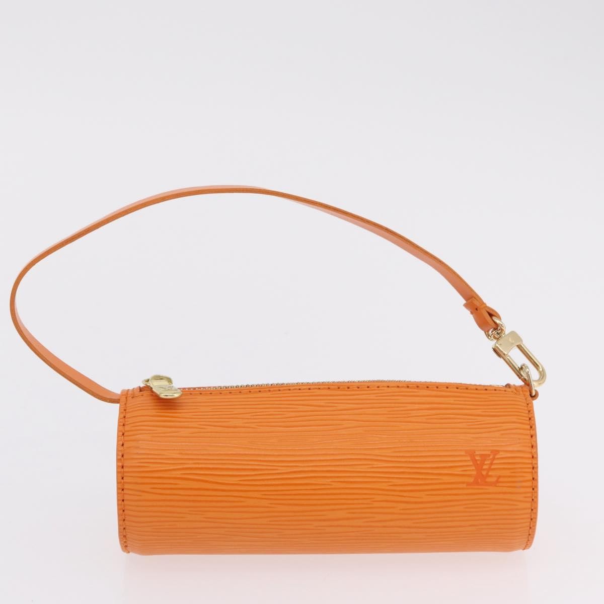 Louis Vuitton Soufflot Epi Leather, Orange, Leather, Tote Bag