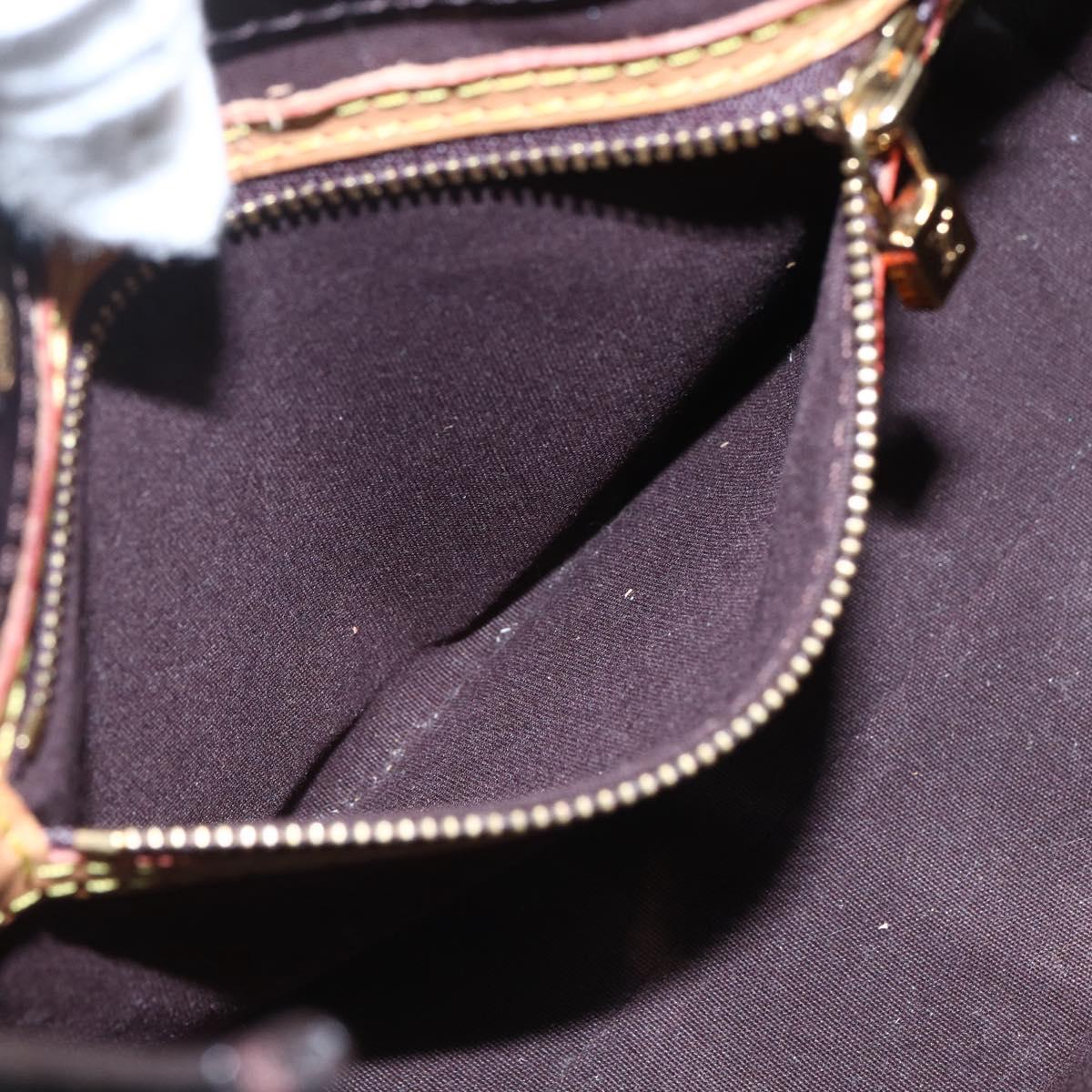 Louis Vuitton Reade Handbag Monogram Vernis, PURPLE, PATENT_LEATHER, Handbag