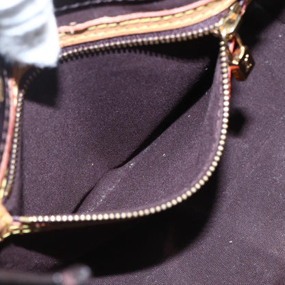 Louis Vuitton Reade Handbag Monogram Vernis, PURPLE, PATENT_LEATHER, Handbag