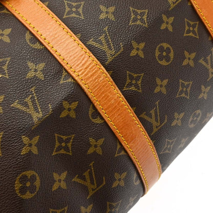 Louis Vuitton Keepall Canvas, Brown, Canvas, Travel Bag