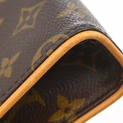Louis Vuitton Florentine Waist Monogram Canvas, Brown, Canvas, Clutch
