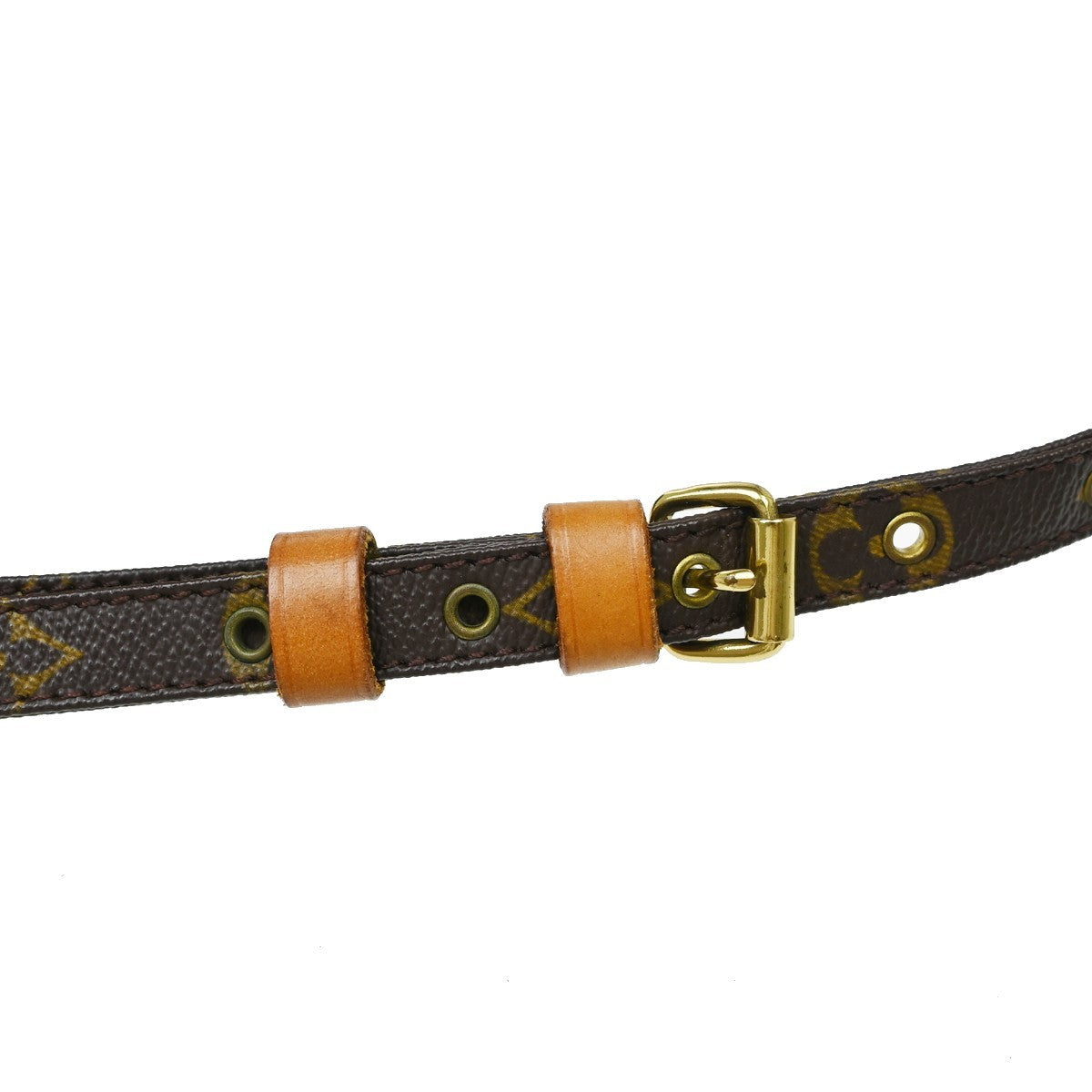 Louis Vuitton Danube Monogram, Brown, Canvas, Shoulder Bag