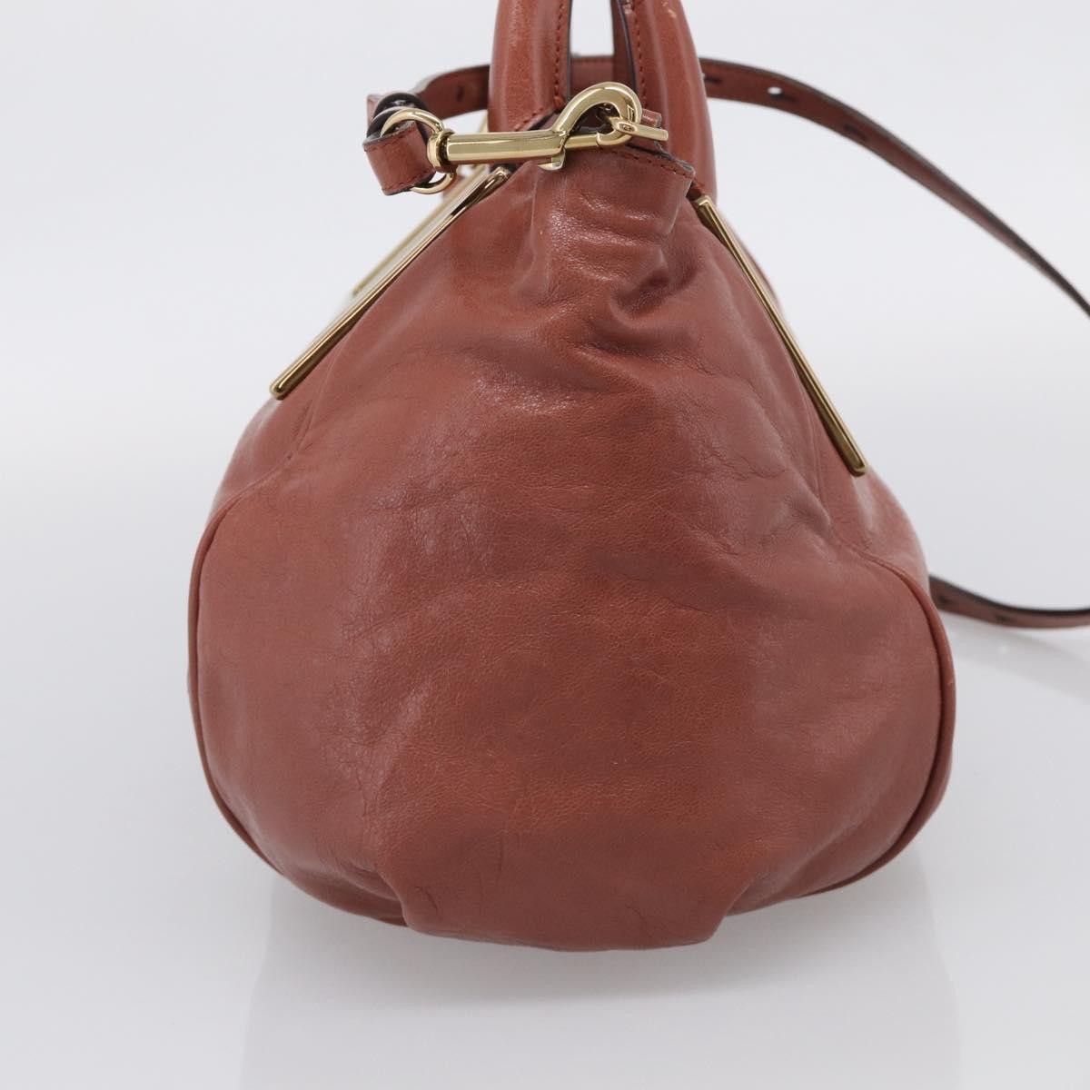 Chloe Ethel Leather, Pink, Leather, Handbag