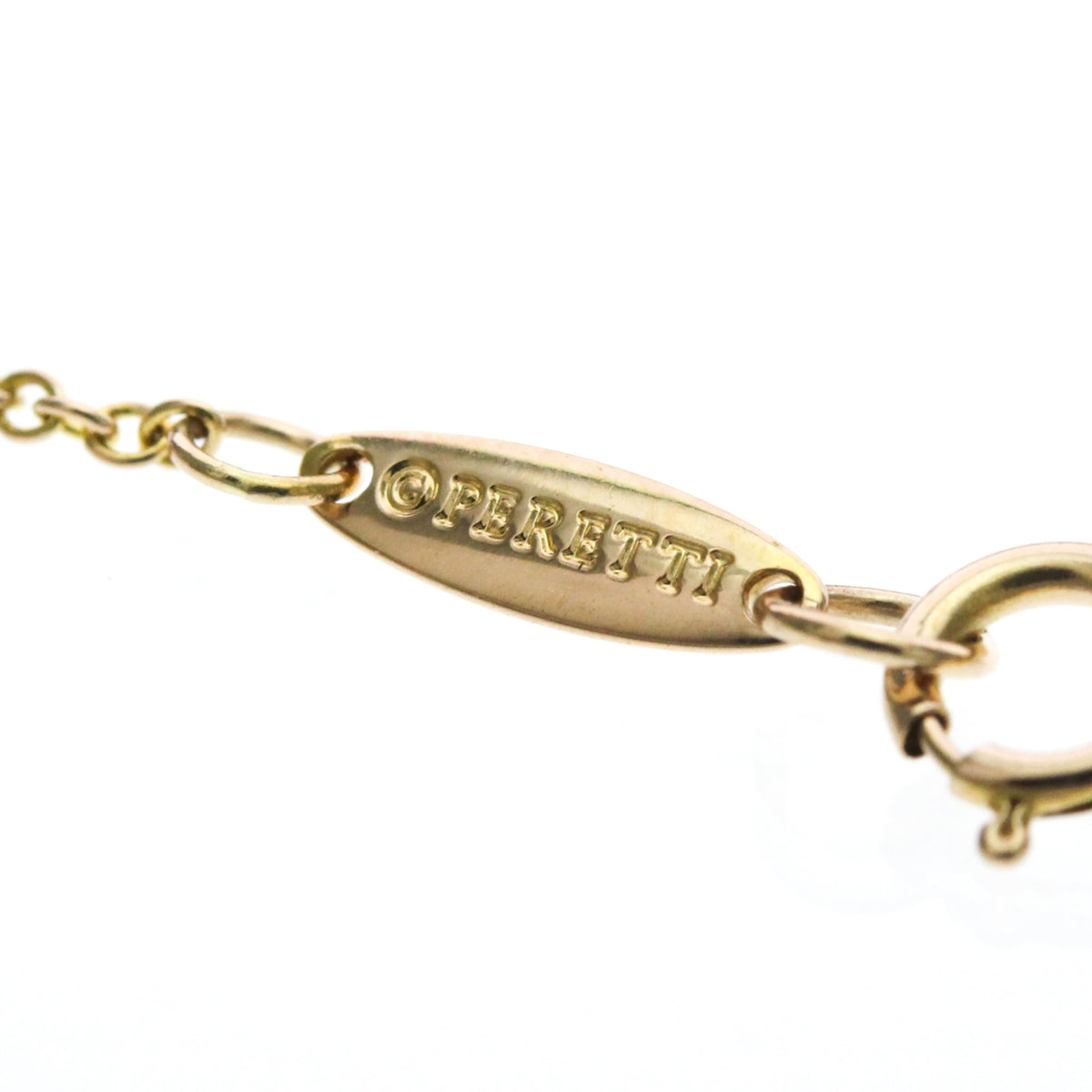 Tiffany & Co. Elsa Peretti Open Heart Pendant 18K Yellow Gold, Gold, Pink Gold, Necklace