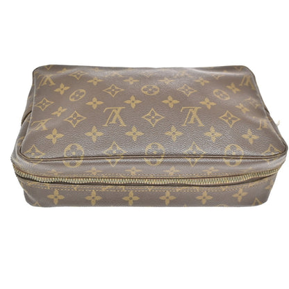 Louis Vuitton Trousse Toilette Monogram Canvas, Brown, Canvas, Clutch