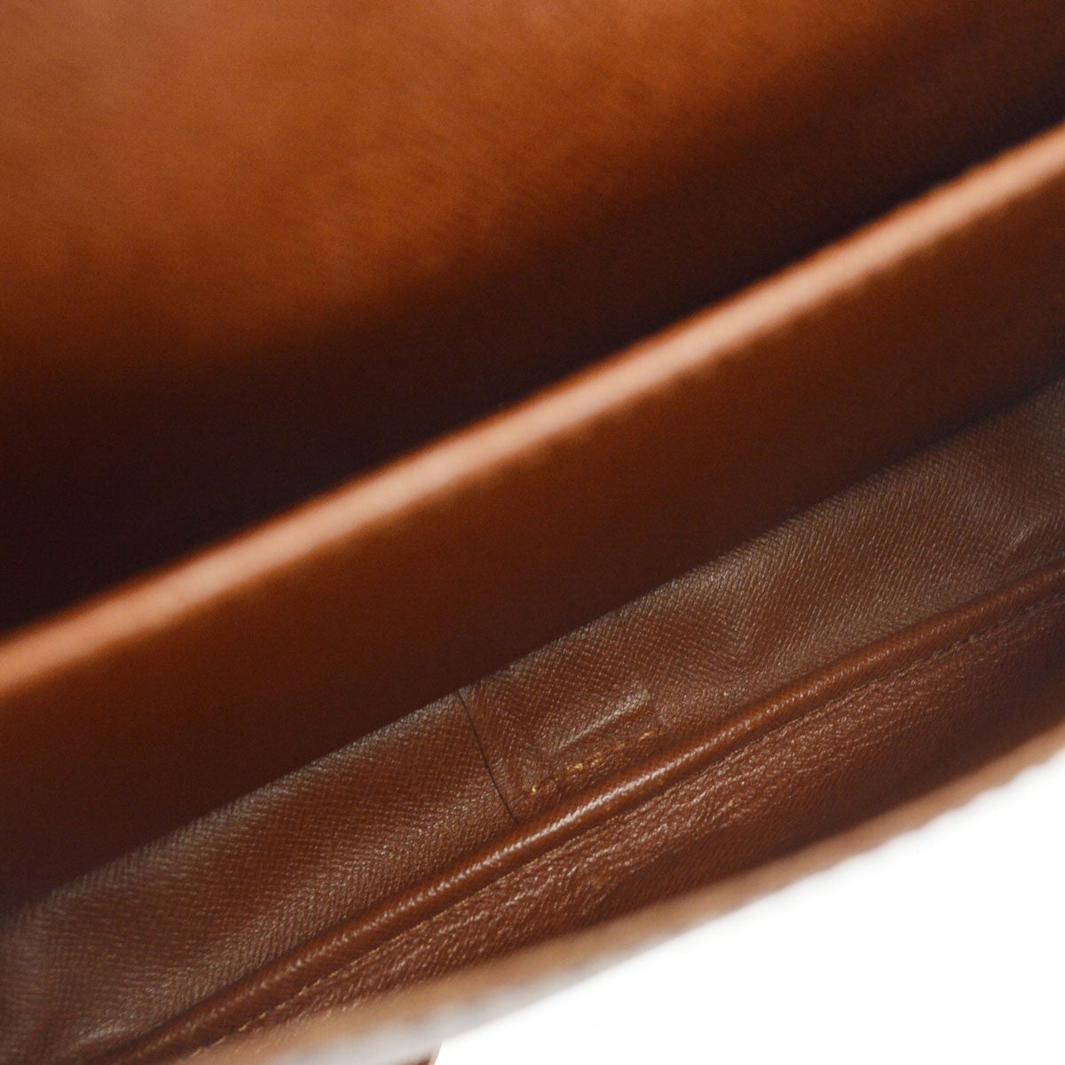 Louis Vuitton Cartouchiere Monogram Canvas, Brown, Canvas, Handbag