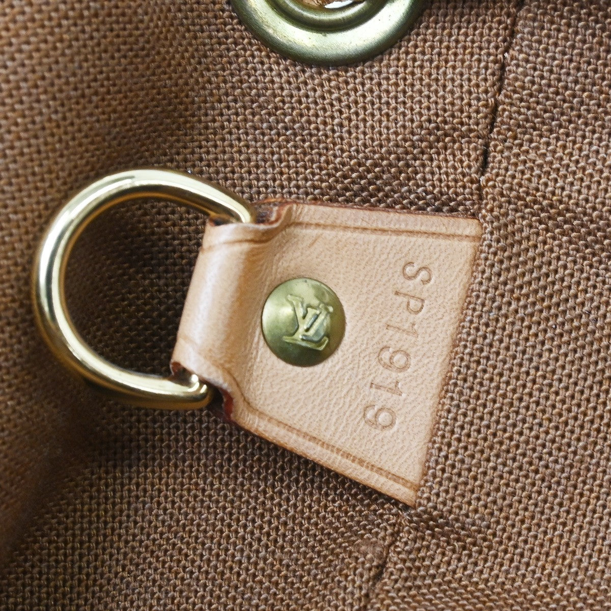 Louis Vuitton Vintage Montsouris Monogram Canvas, Brown, Canvas, Backpack