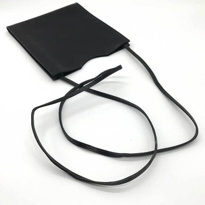 Hermès Onimetou, Black, Leather, shoulder