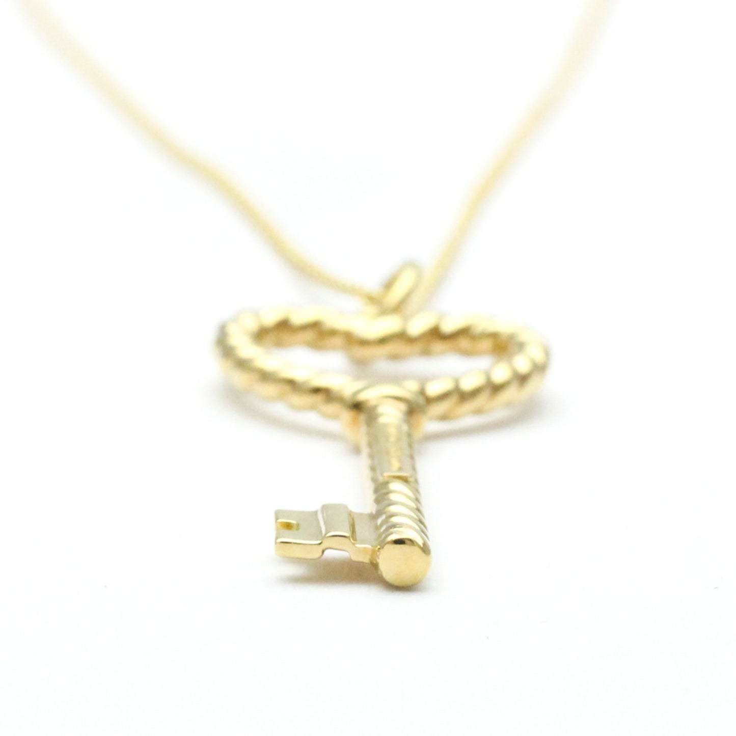 Tiffany & Co Key heart, Gold, Yellow Gold, necklace