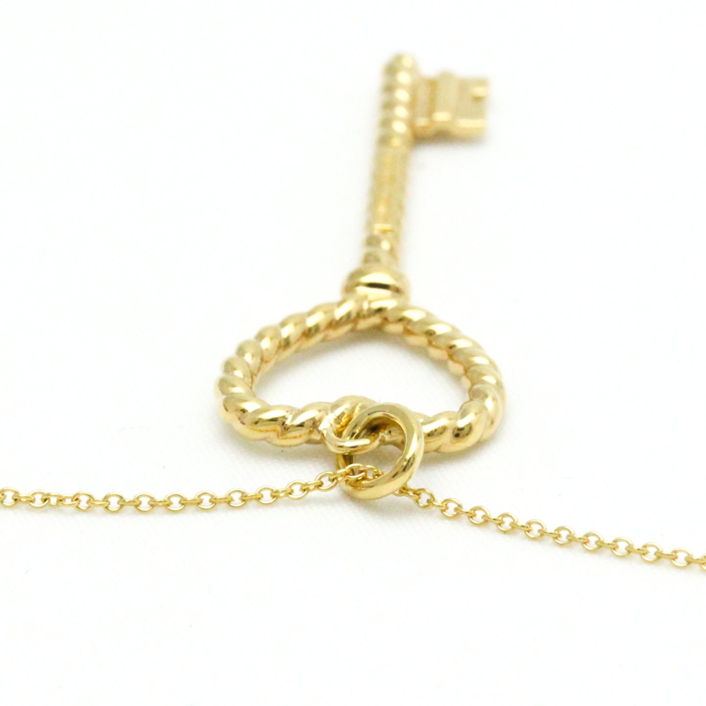 Tiffany & Co Key heart, Gold, Yellow Gold, necklace