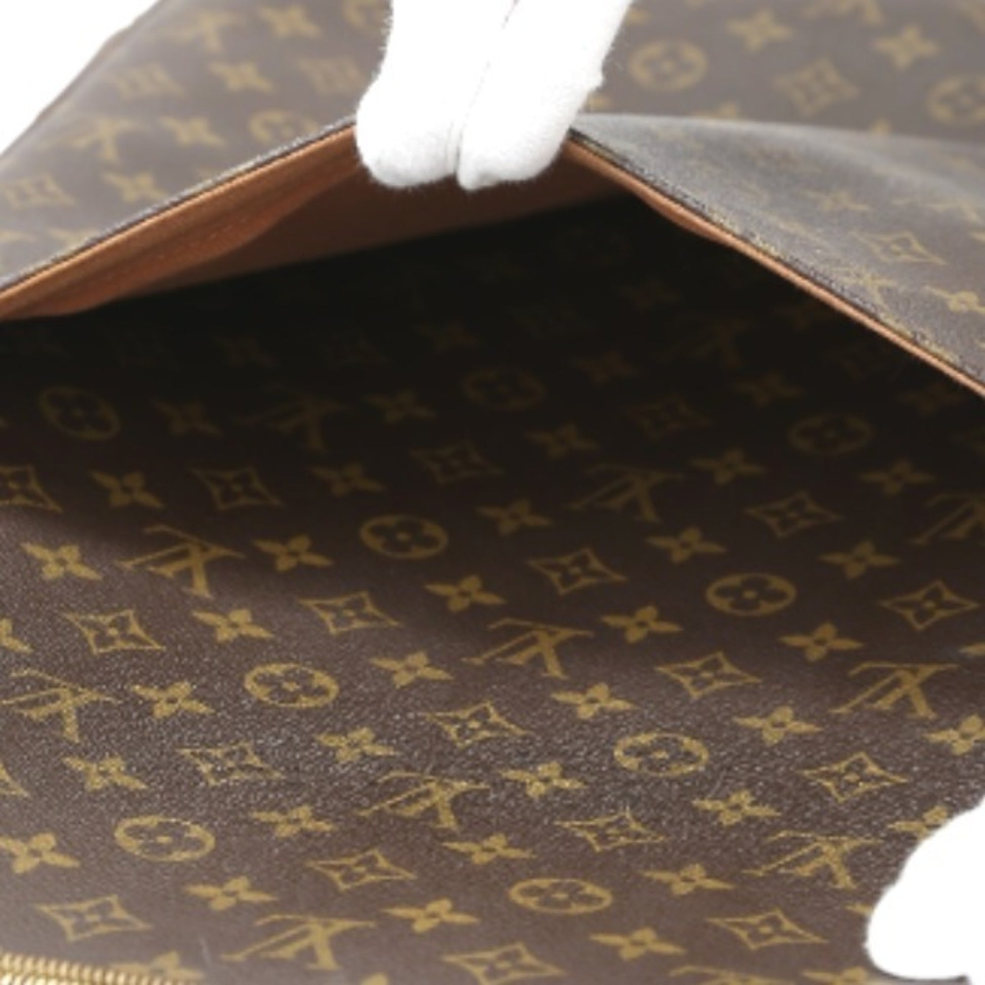 Louis Vuitton Pegase, Brown, Canvas, briefcase