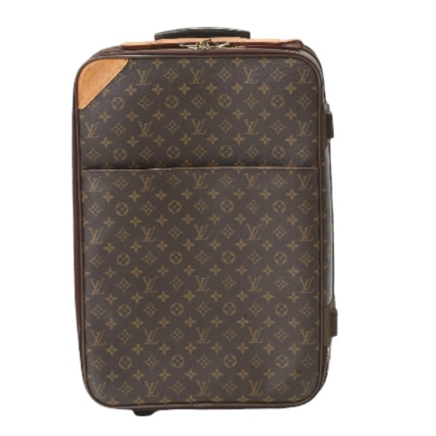 Louis Vuitton Pegase, Brown, Canvas, briefcase