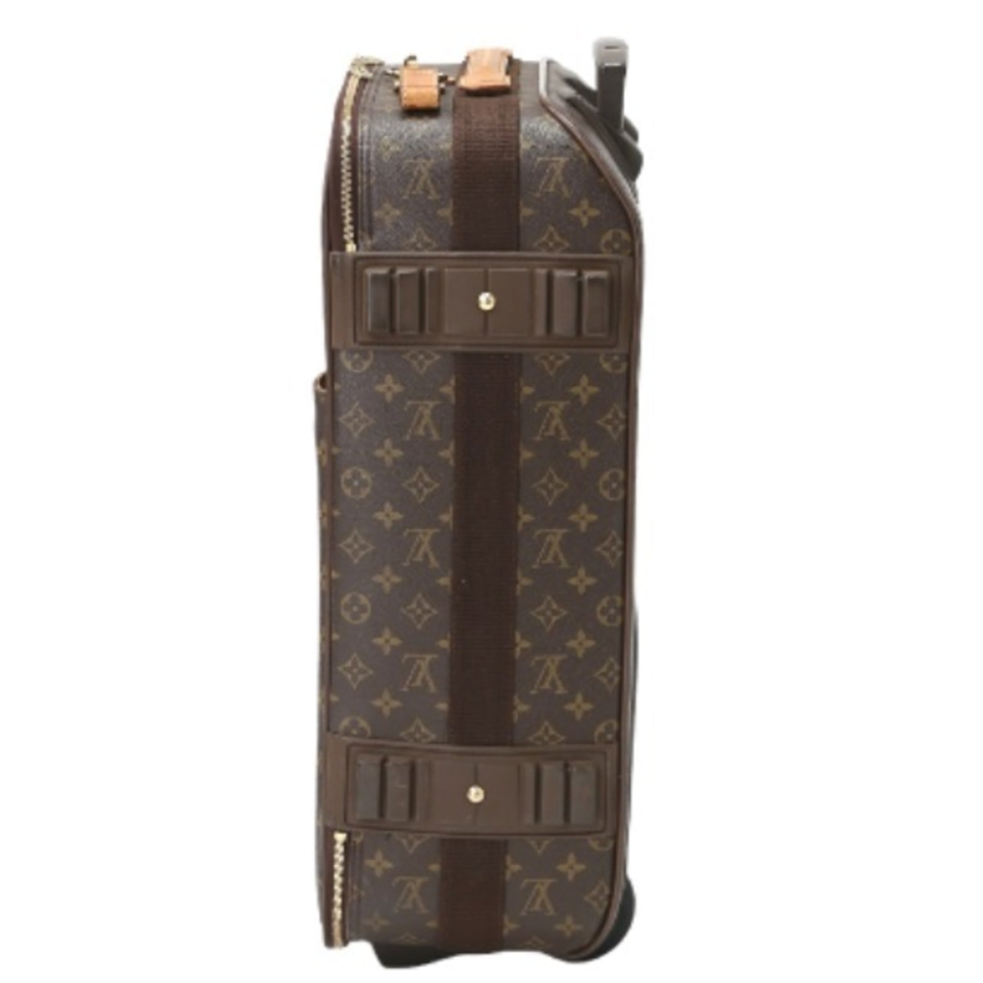 Louis Vuitton Pegase, Brown, Canvas, briefcase