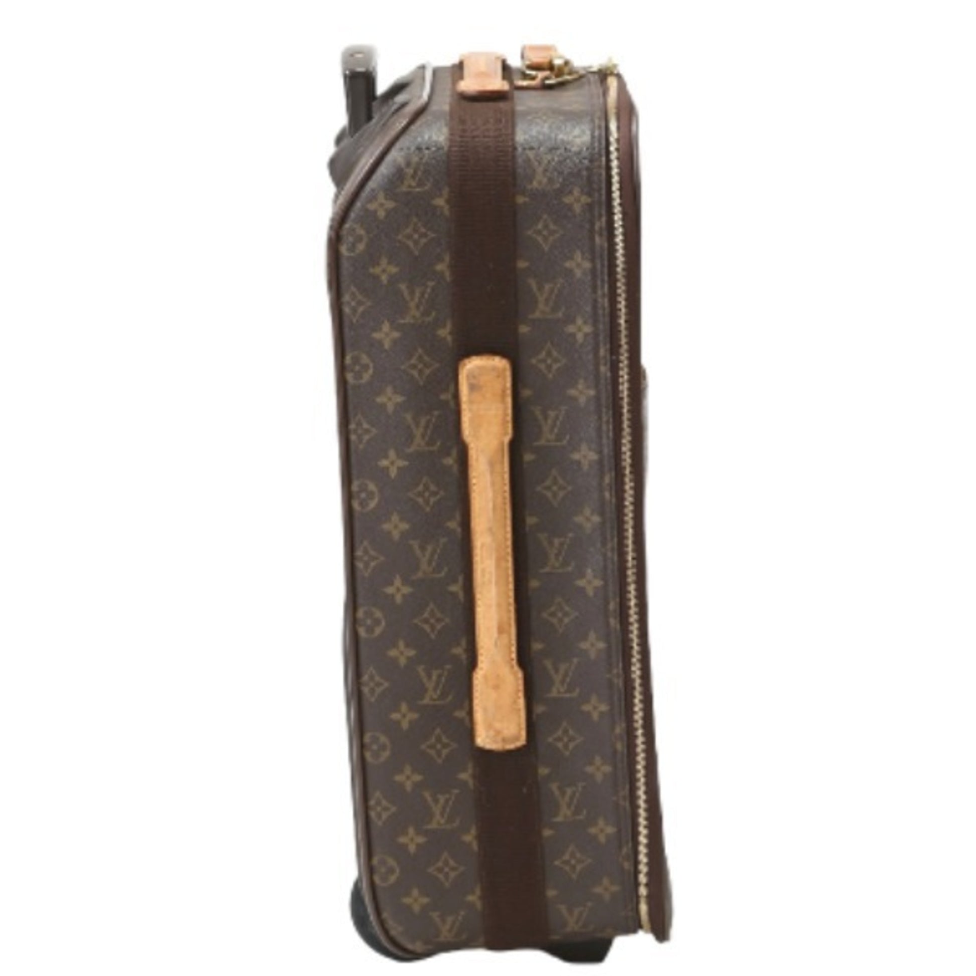 Louis Vuitton Pegase, Brown, Canvas, briefcase