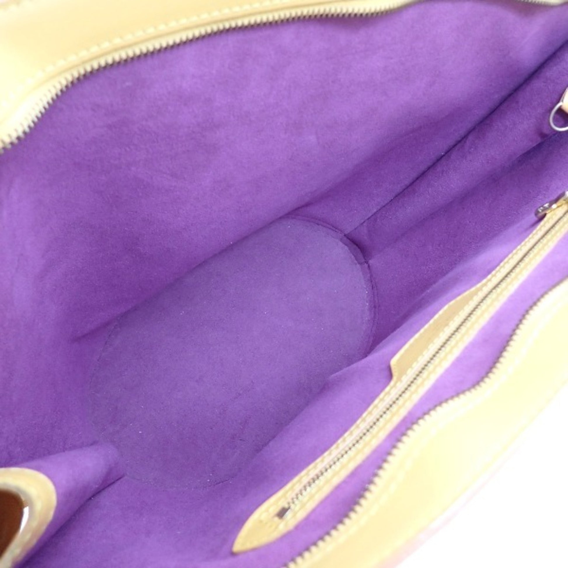 Louis Vuitton Saint Jacques, Yellow, Leather, tote