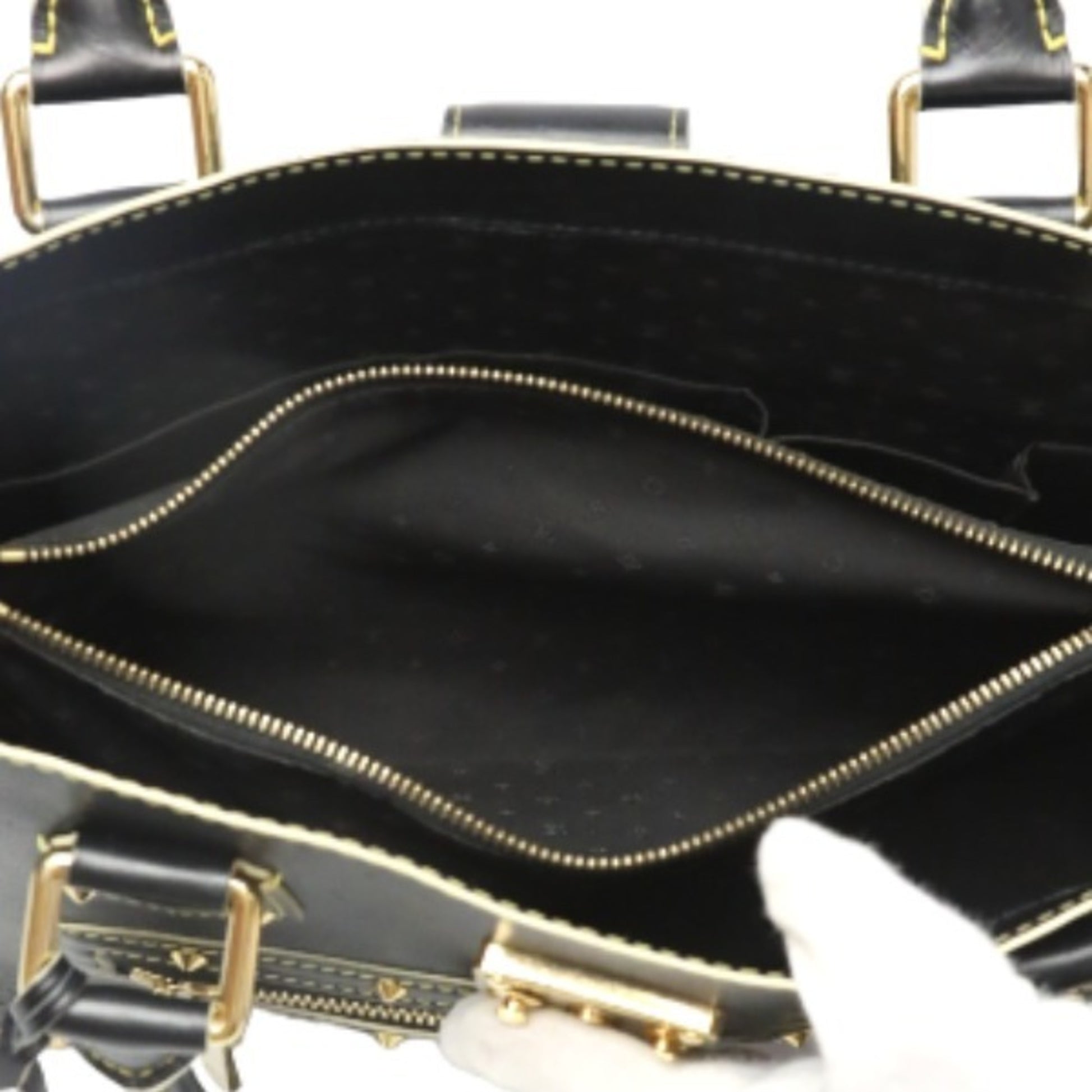 Louis Vuitton Talentueux, Black, Leather, handbag