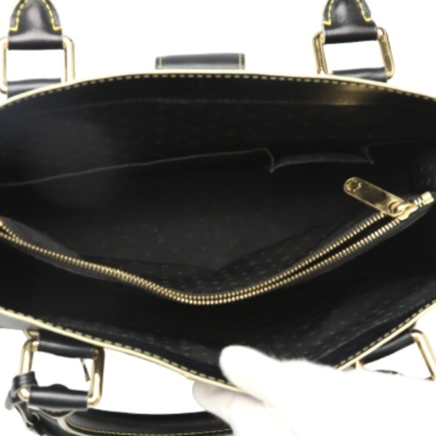 Louis Vuitton Talentueux, Black, Leather, handbag