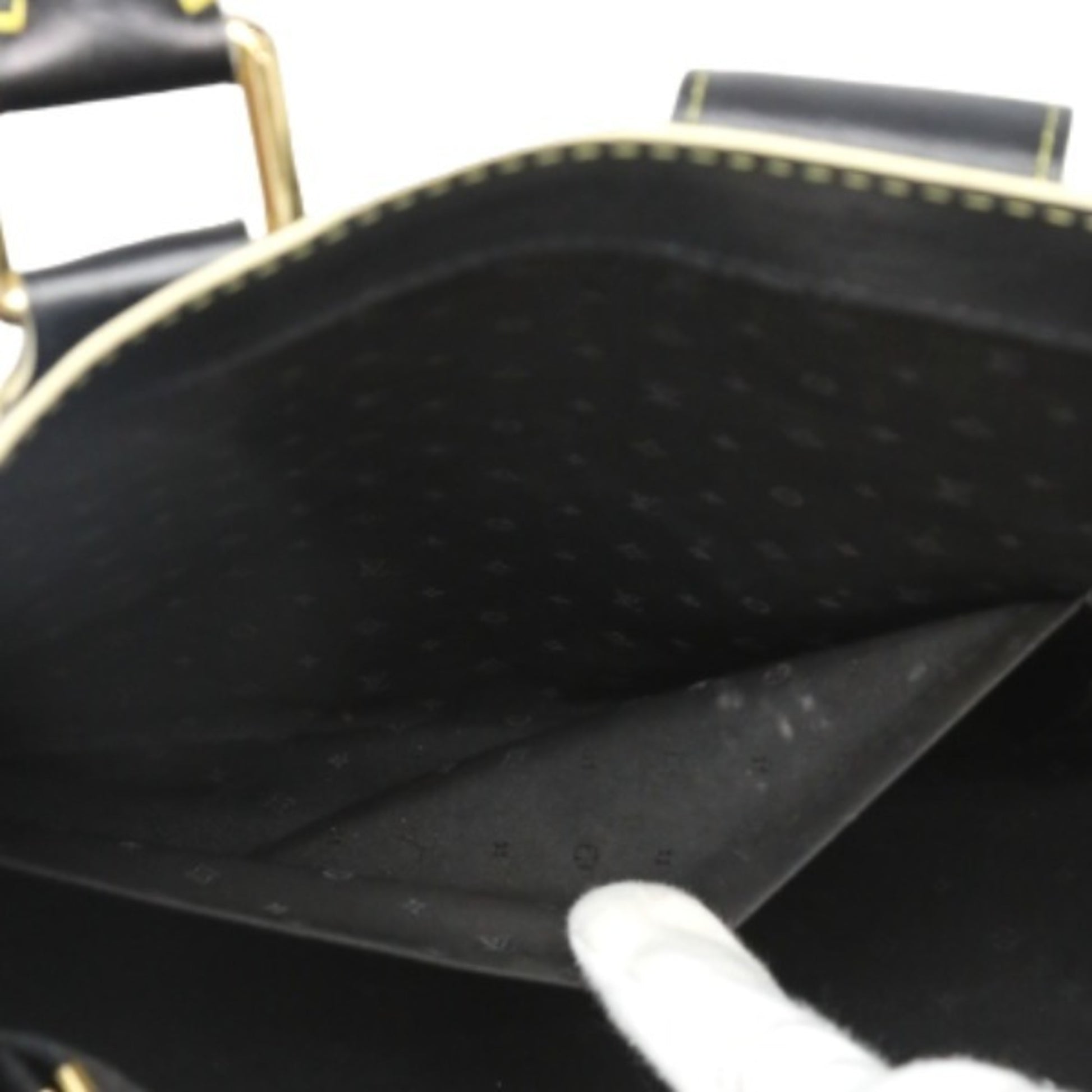 Louis Vuitton Talentueux, Black, Leather, handbag