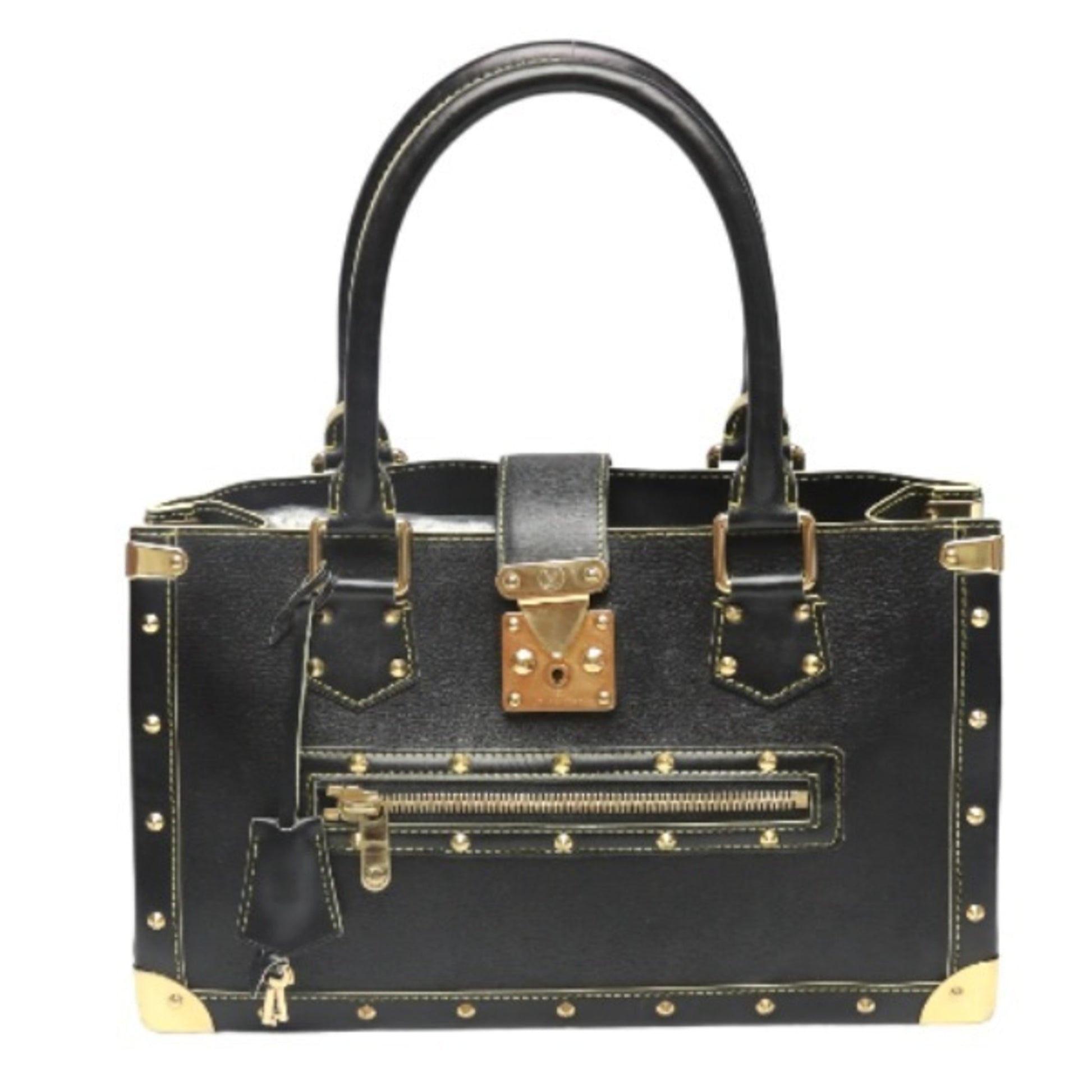 Louis Vuitton Talentueux, Black, Leather, handbag