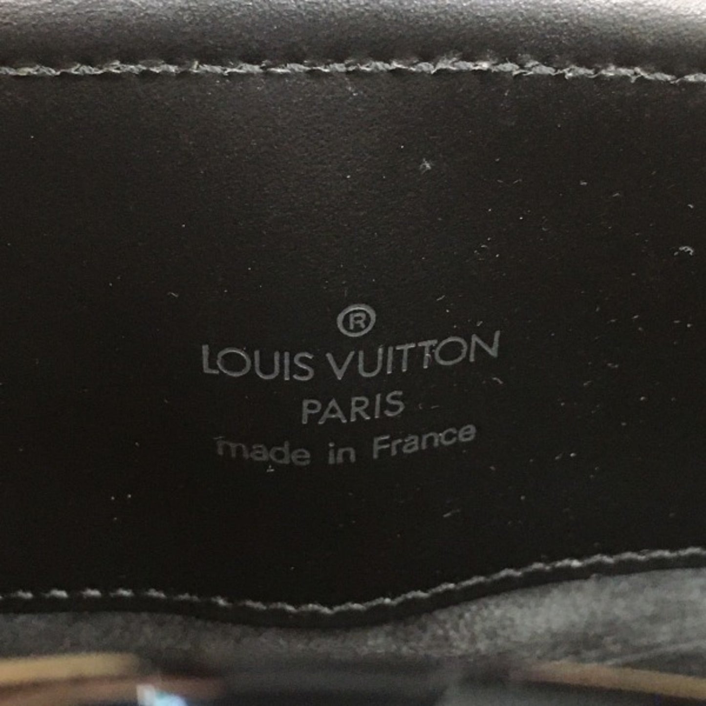 Louis Vuitton reverie, Black, Leather, handbag