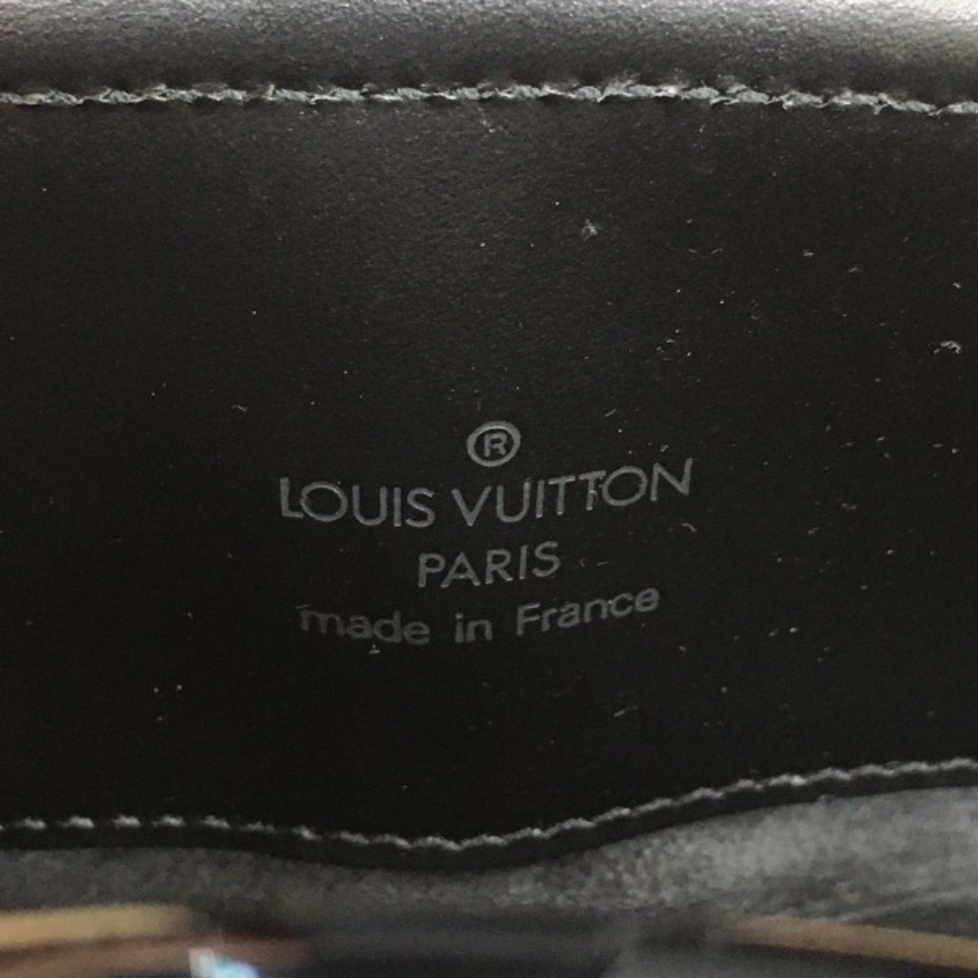 Louis Vuitton reverie, Black, Leather, handbag