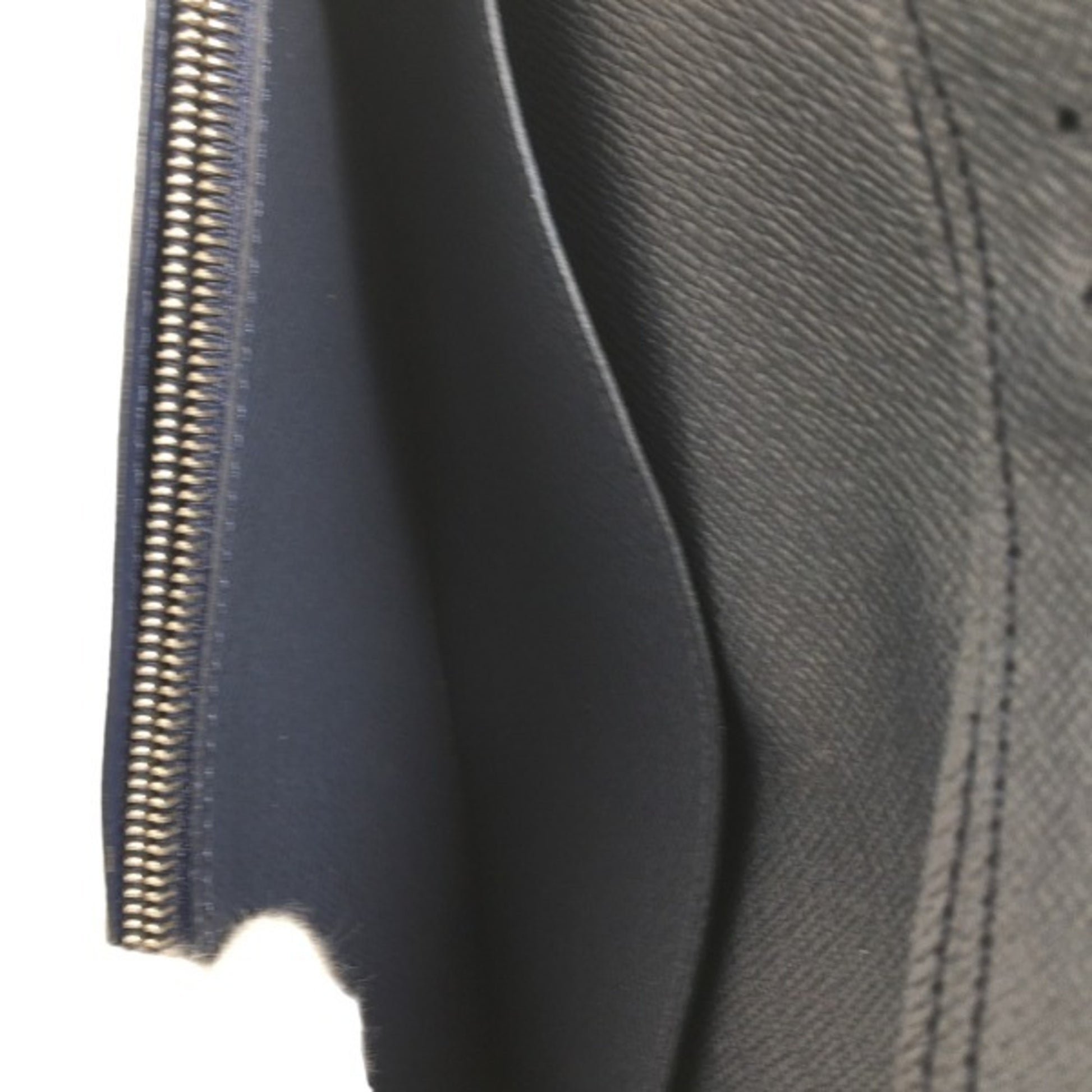 Louis Vuitton Brazza, Navy, Leather, wallet