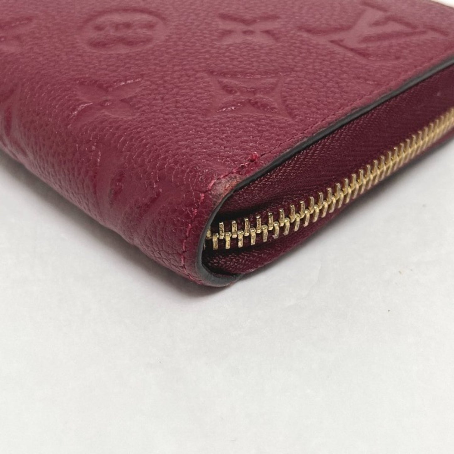 Louis Vuitton Zippy wallet, Red, Leather, wallet