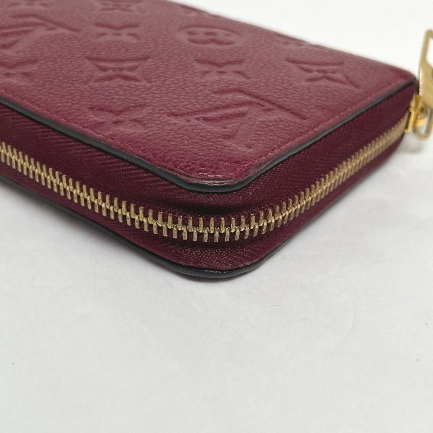 Louis Vuitton Zippy wallet, Red, Leather, wallet