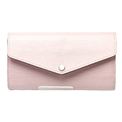 Louis Vuitton Sarah, Pink, Leather, wallet