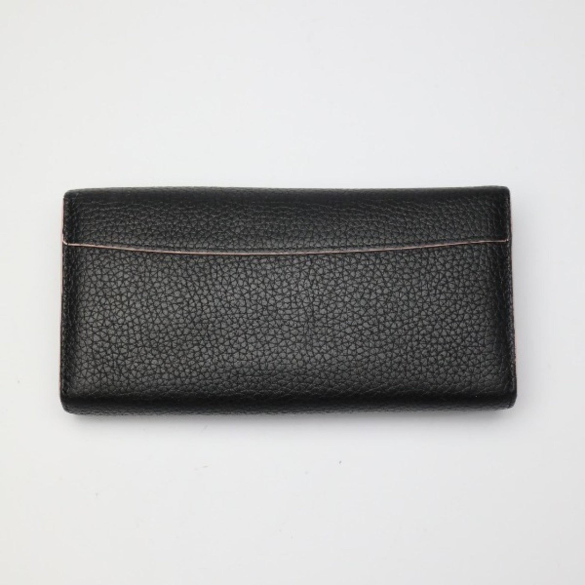 Louis Vuitton Capucines, Black, Leather, wallet